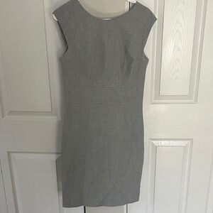 The Limited Classic Gray Midi Dress
